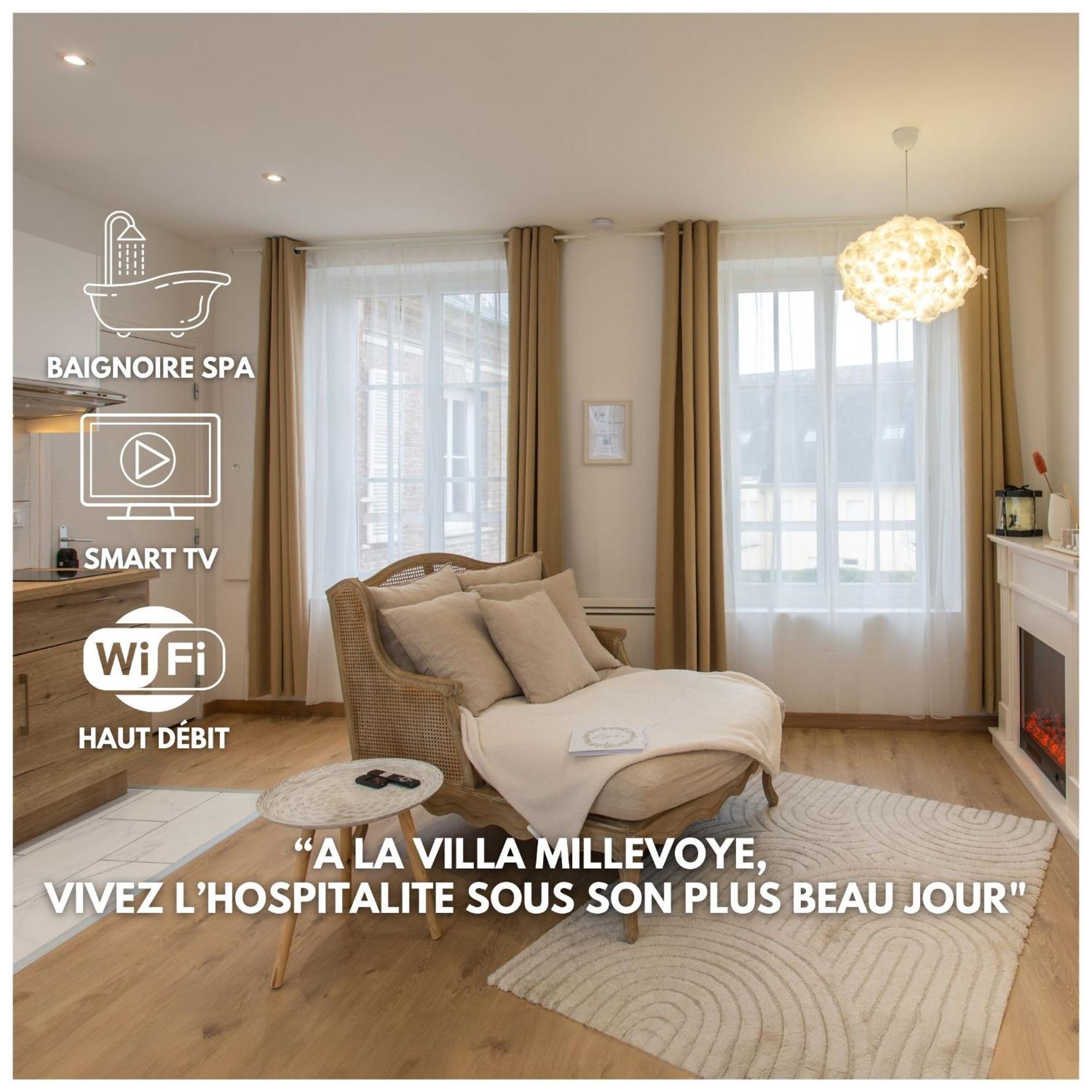 L'Amour Vrai - Love Room -T2 Elegant Et Romantique Abbeville Exterior photo